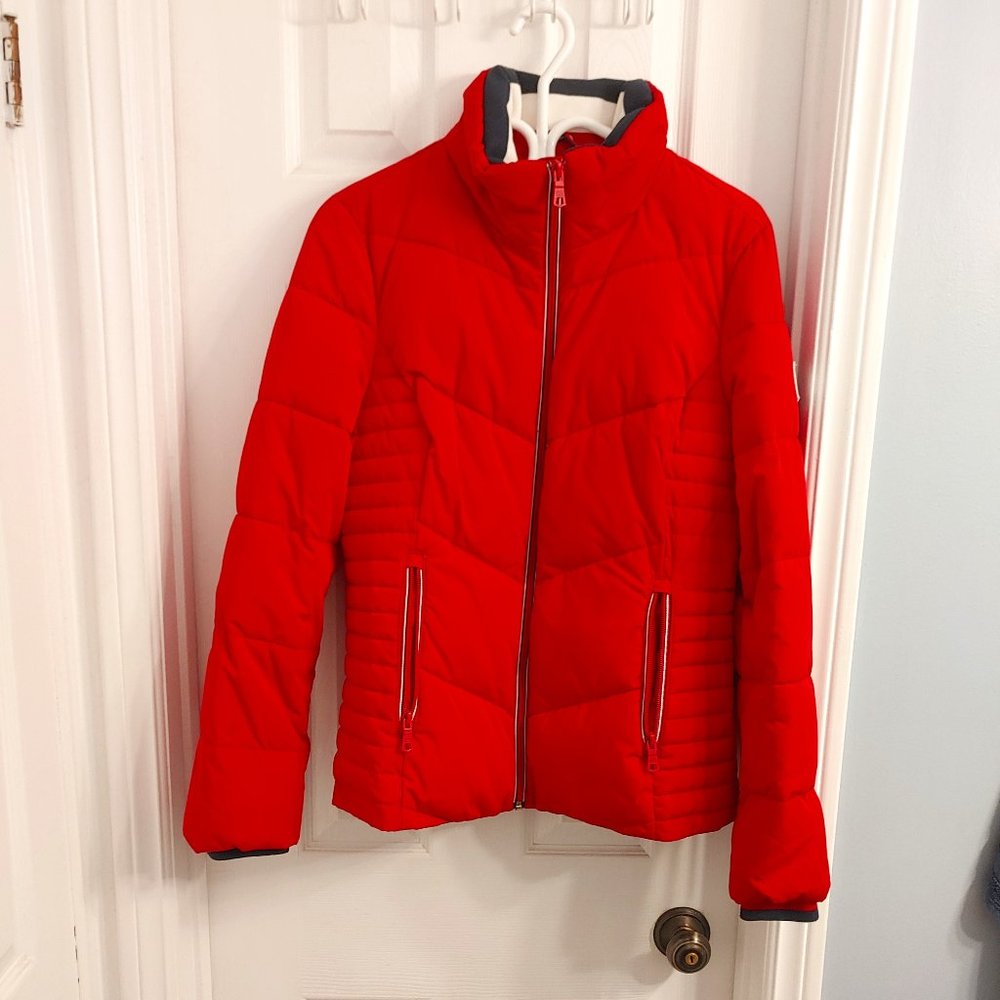Red Puffer Coat